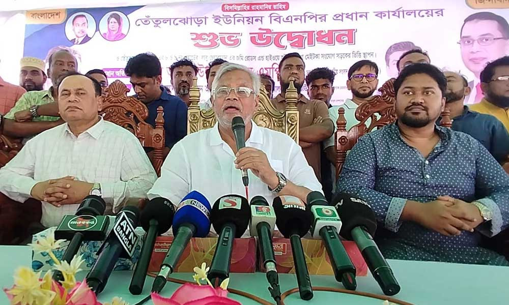 চাঁদাবাজি ও জমি দখল করলে দলে রাখা হবে না: আমানউল্লাহ