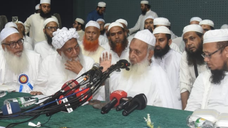 জামায়াত মওদুদির ইসলাম প্রতিষ্ঠা করতে চায়: হেফাজত আমির
