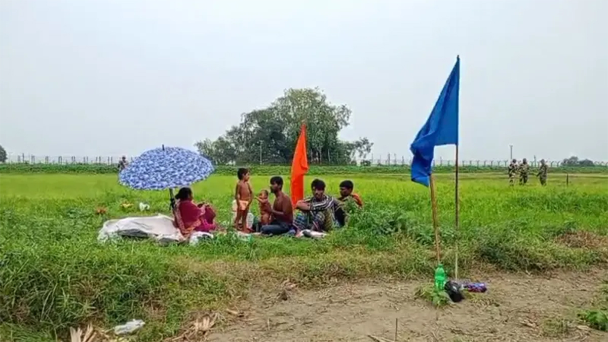 শিশুসহ ৪ জনকে সরিয়ে নেওয়া হয়েছে রৌমারী সীমান্ত থেকে
