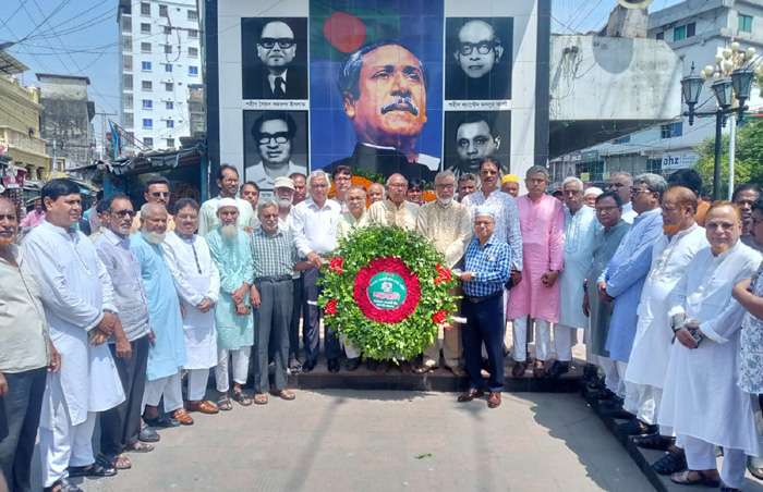 রাজশাহীতে আওয়ামী লীগের প্রতিষ্ঠাবার্ষিকী উদযাপন