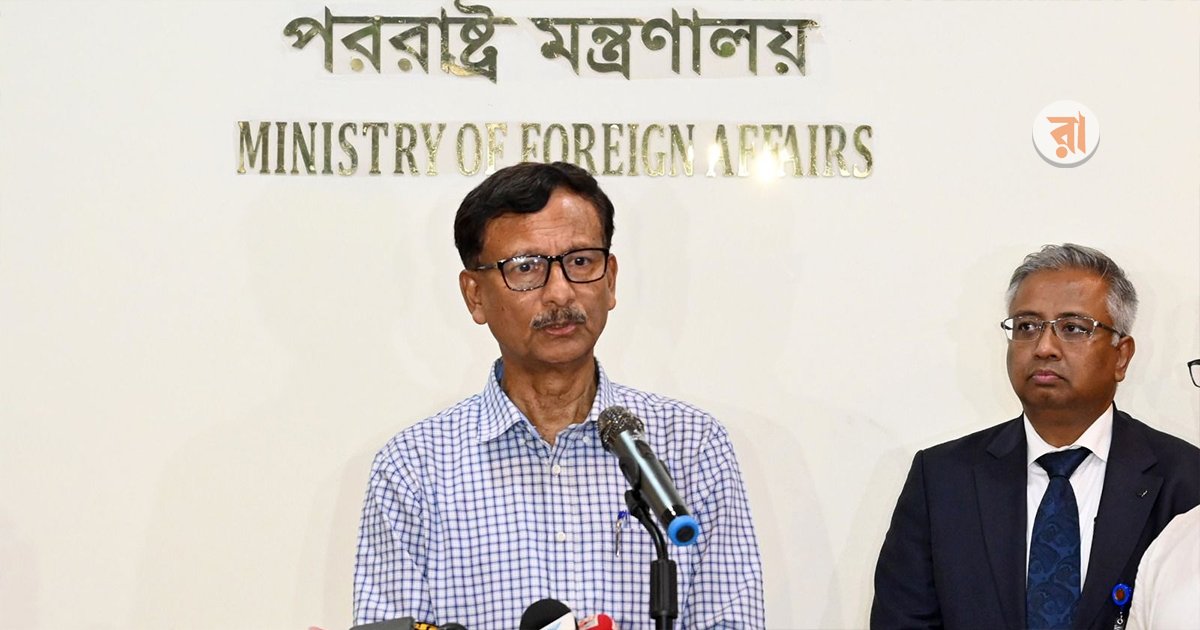 ‘সরকার কখনো বলেনি, ভারতের সঙ্গে ভালো সম্পর্ক চায় না’