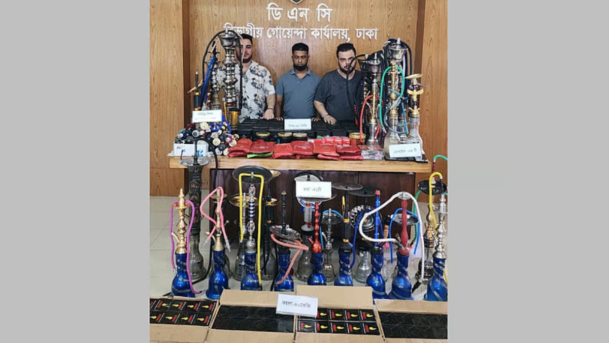 ‘ইরান থেকে শিখে’ দেশে শিশার কারবার— ৬৫ কেজি জব্দ, গ্রেপ্তার ৩