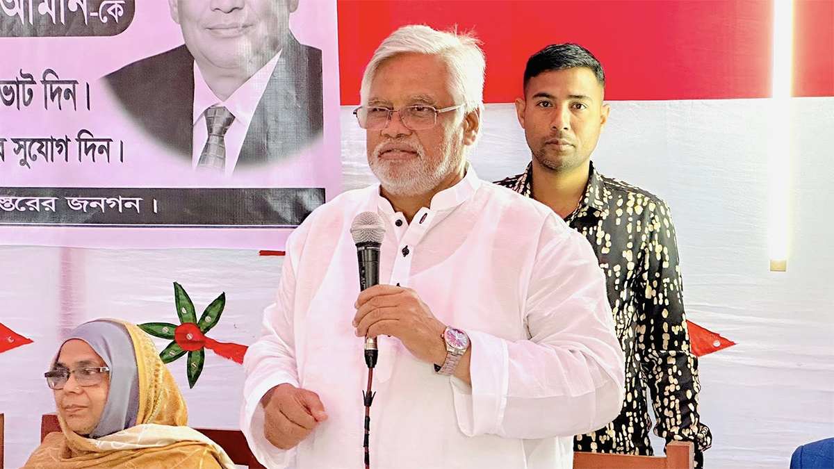 জিতলেন ‘খালেদা জিয়ার কামান’ আমানউল্লাহ আমান