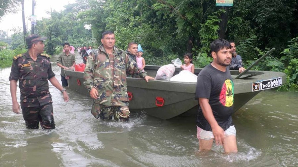 বন্যার্তদের উদ্ধারে ৬ জেলায় সেনা মোতায়েন
