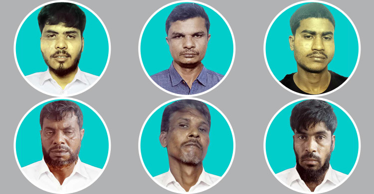 সেনা কর্মকর্তা তানজিম হত্যার ঘটনায় আটক ৬