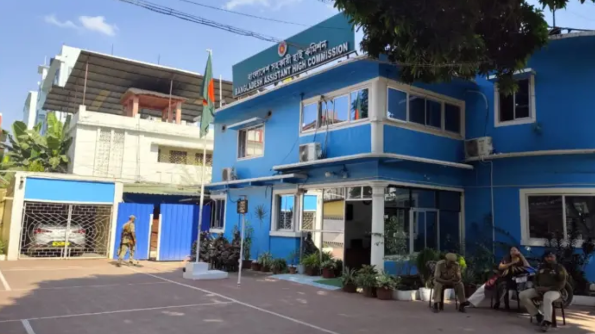 আগরতলায় নিরাপত্তা বাড়ল বাংলাদেশ সহকারী দূতাবাসে