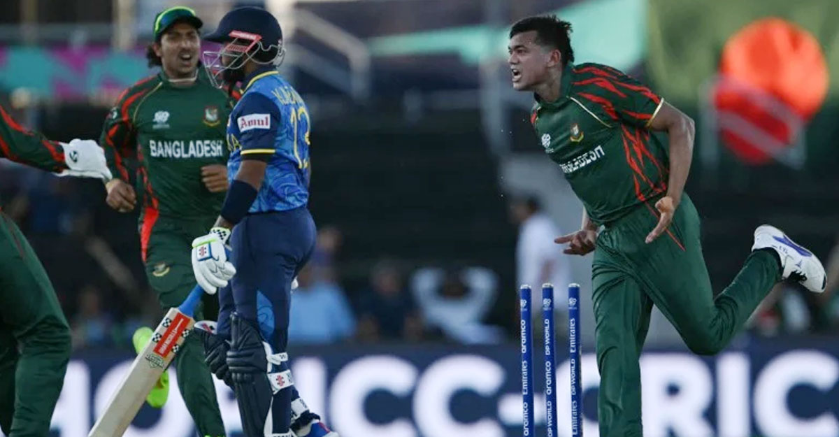 লঙ্কানদের ১২৪ রানে থামাল রিশাদ-মুস্তাফিজরা
