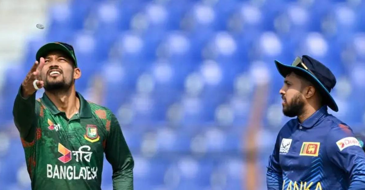টস জিতে ব্যাটিংয়ে শ্রীলঙ্কা