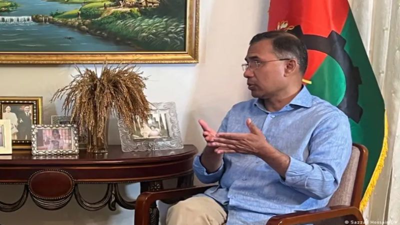 সুষ্ঠু ভোটে একক সরকার গড়বে বিএনপি— ডয়চে ভেলেকে তারেক রহমান