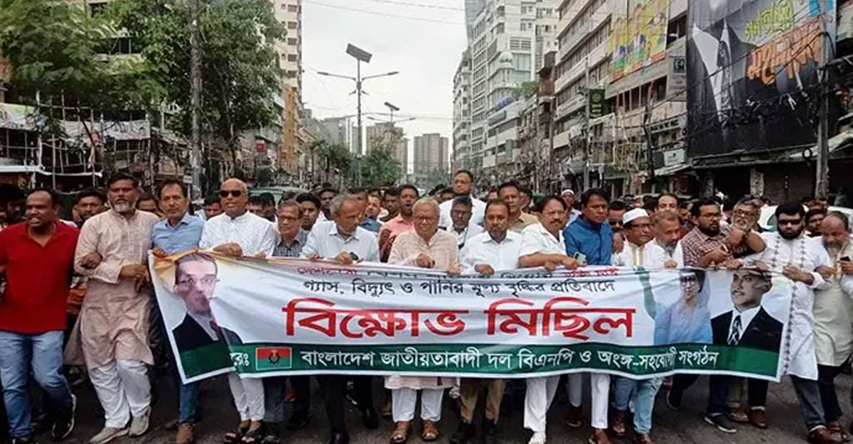 গণবিরোধী নীতির কারণে গ্যাস-বিদ্যুৎ-পানির দাম বৃদ্ধি: রিজভী