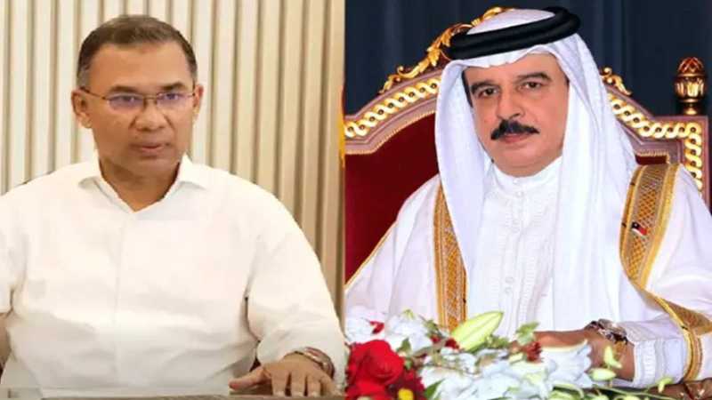 প্রধানমন্ত্রী তারেক রহমানের কাছে বাহরাইনের রাজার শোক প্রকাশ