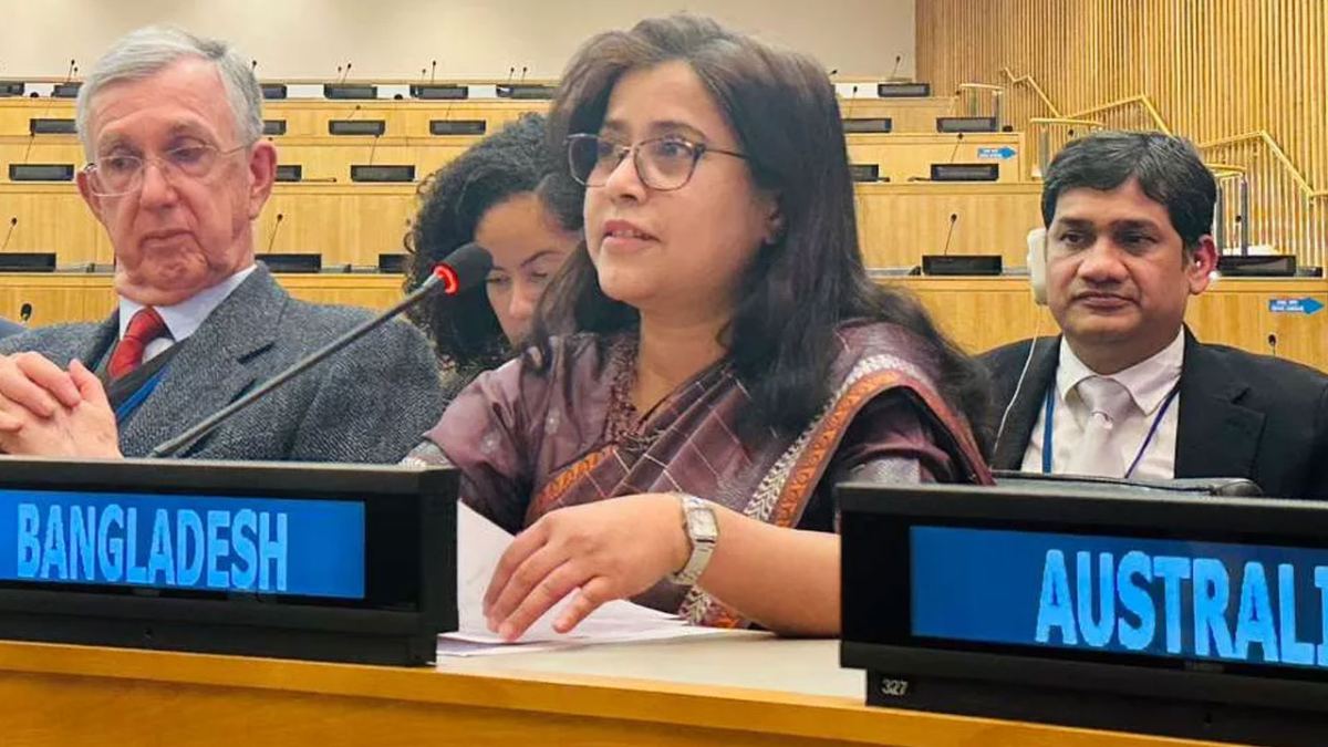 জাতিসংঘ শান্তি বিনির্মাণ কমিশনের সহ-সভাপতি নির্বাচিত বাংলাদেশ