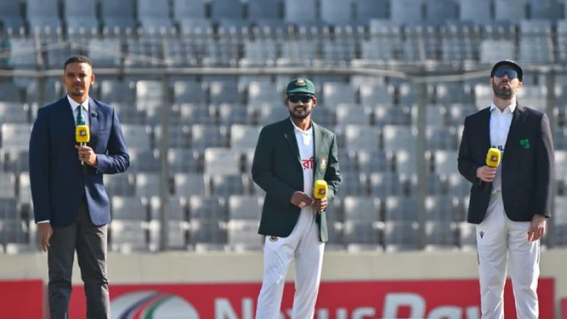 মুশফিকের শততম টেস্টে টস জিতে ব্যাটিংয়ে বাংলাদেশ