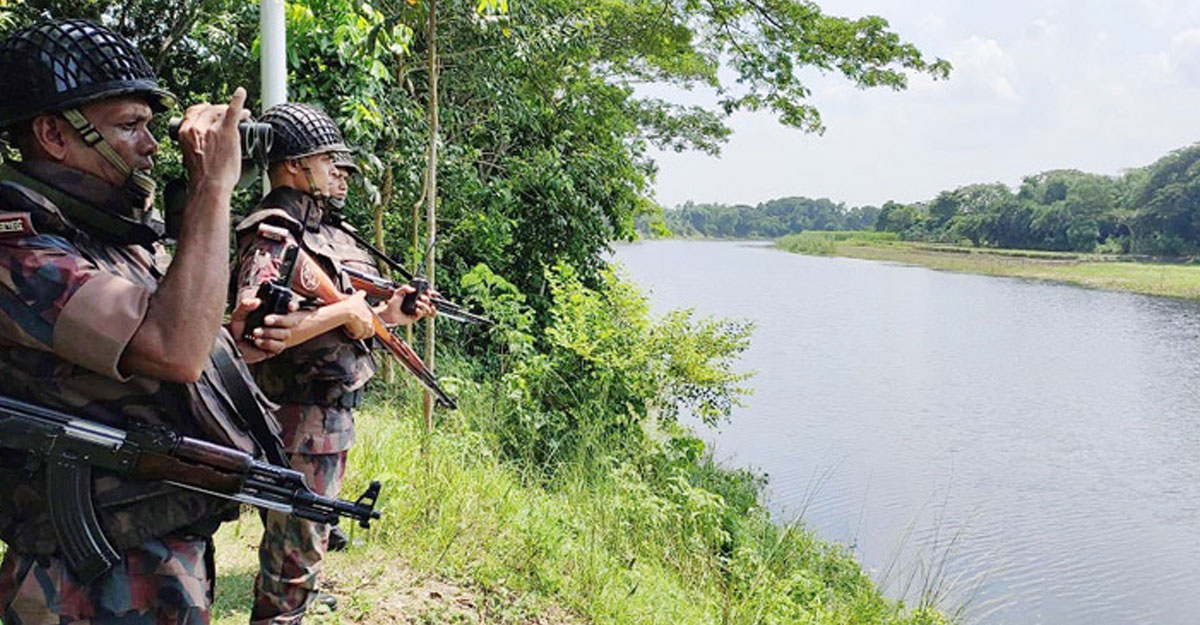 ভারত সীমান্তে চামড়া পাচার রোধে সতর্কবস্থায় বিজিবি