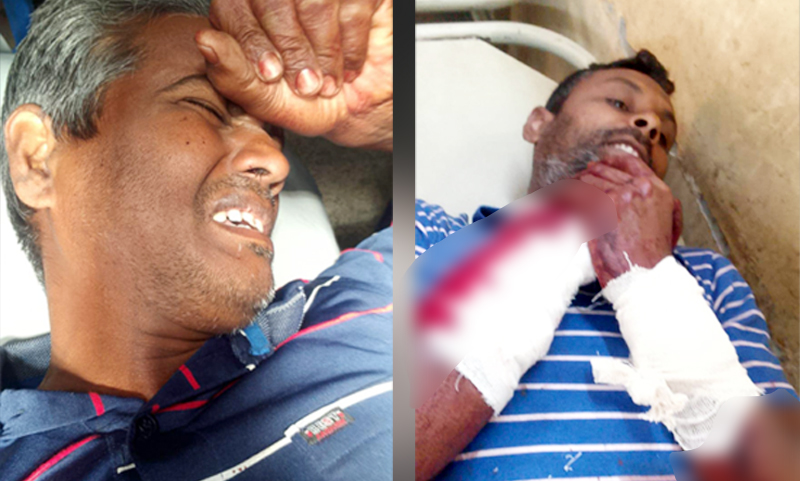 মসজিদে বাবাকে মারধর, প্রতিবাদ করায় আরও ৪ জনকে কুপিয়ে জখম