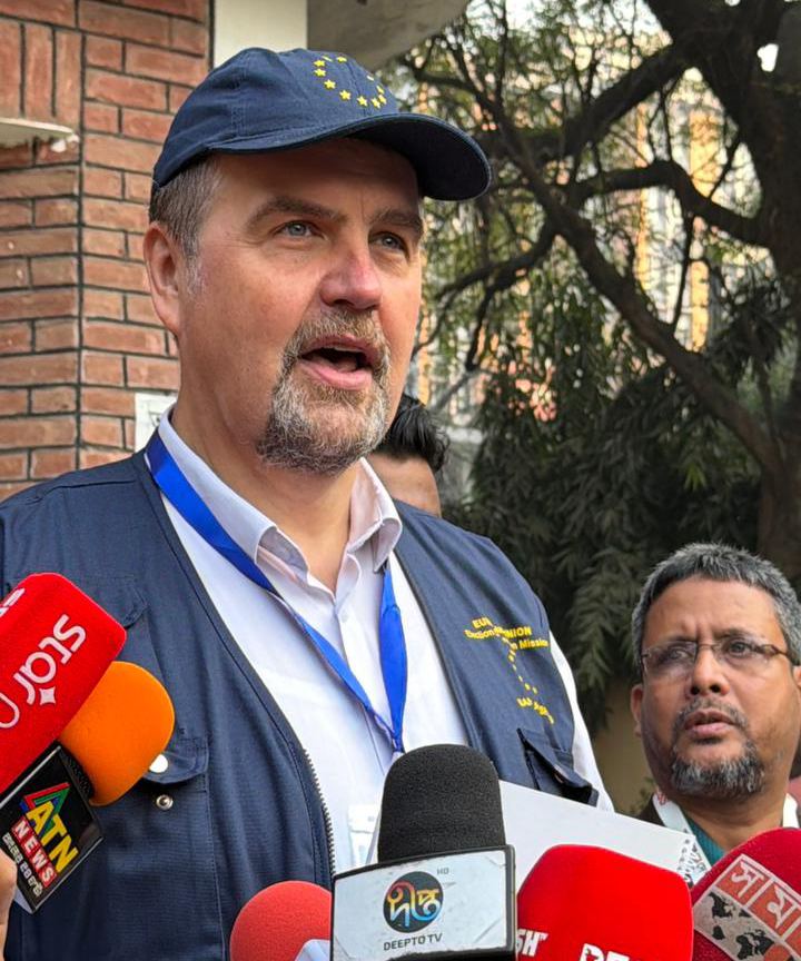 বাংলাদেশের গণতন্ত্রের জন্য বড় দিন: ইইউ পর্যবেক্ষক দলের প্রধান