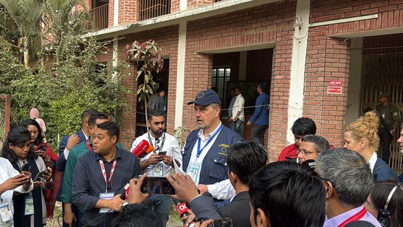 বাংলাদেশের গণতন্ত্রের জন্য বড় দিন: ইইউ পর্যবেক্ষক দলের প্রধান