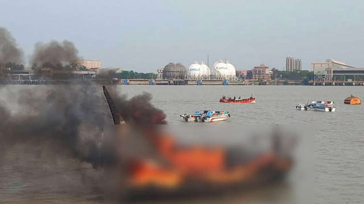 কর্ণফুলীতে ফিশিং ট্রলারে বিস্ফোরণ, দগ্ধ ৬