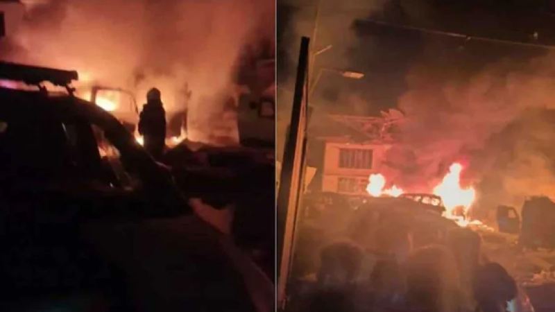 কাশ্মিরে থানায় বিস্ফোরণ, নিহত ৭