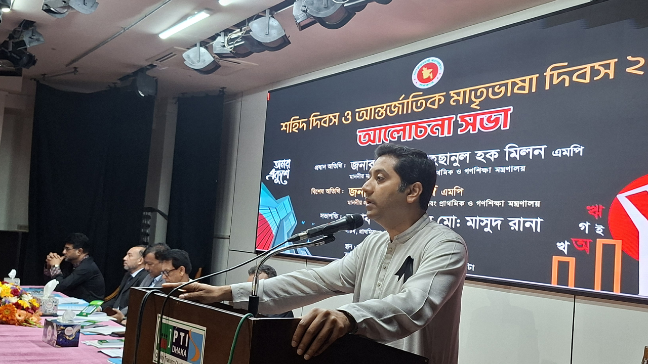 দুর্নীতি করব না, কাউকে করতেও দেবো না : শিক্ষা প্রতিমন্ত্রী