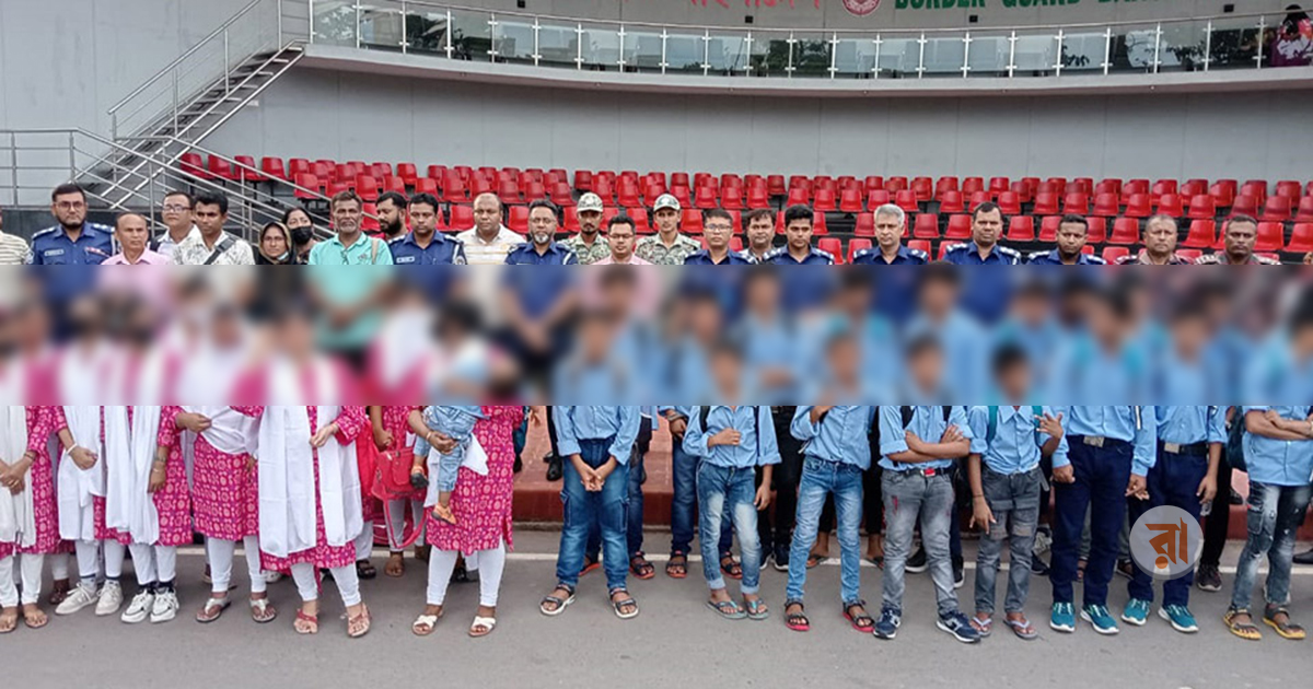 ভারতে সাজাভোগ শেষে দেশে ফিরল ৩৬ কিশোর-কিশোরী