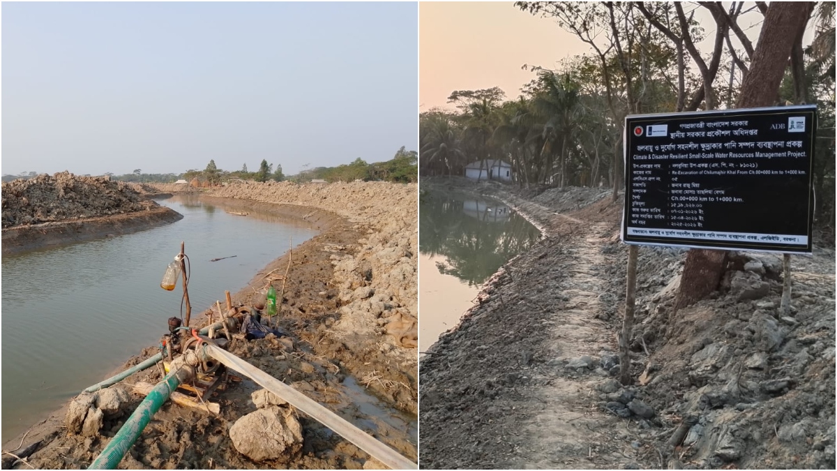খাল পুনঃখননে ফিরেছে স্বস্তি, ভাগ্য বদলের স্বপ্নে তালতলীর কৃষকরা