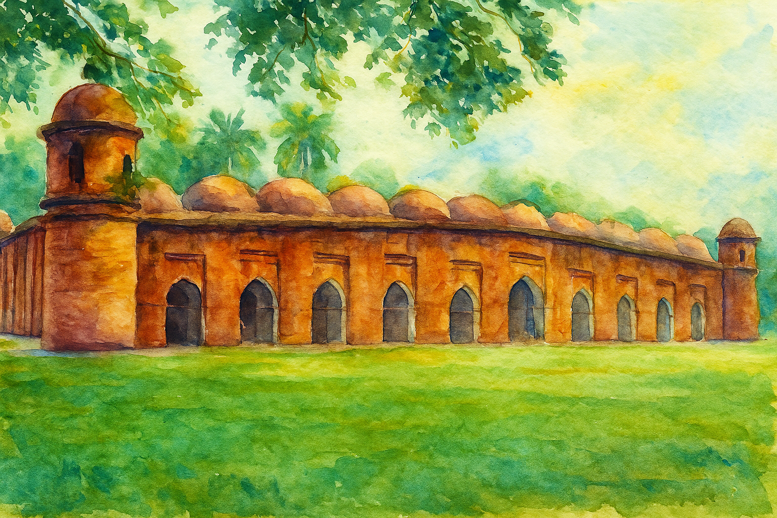 ষাট গম্বুজ মসজিদের ইতিহাস
