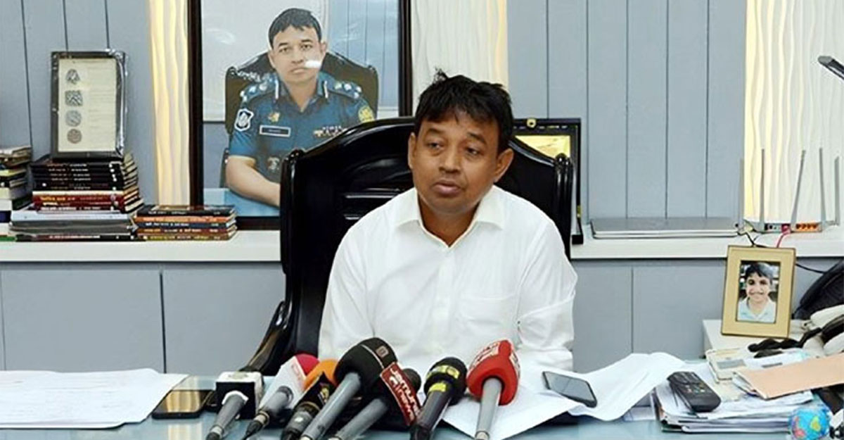 করোনায় আক্রান্ত ডিবিপ্রধান হারুন