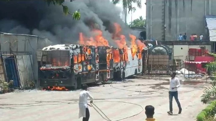 দাদাগিরি ও দিদি নম্বর ওয়ানের স্টুডিওতে আগুন