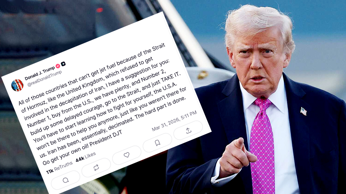 যাও, নিজেদের তেল নিজেরা নিয়ে এসো: ট্রাম্প