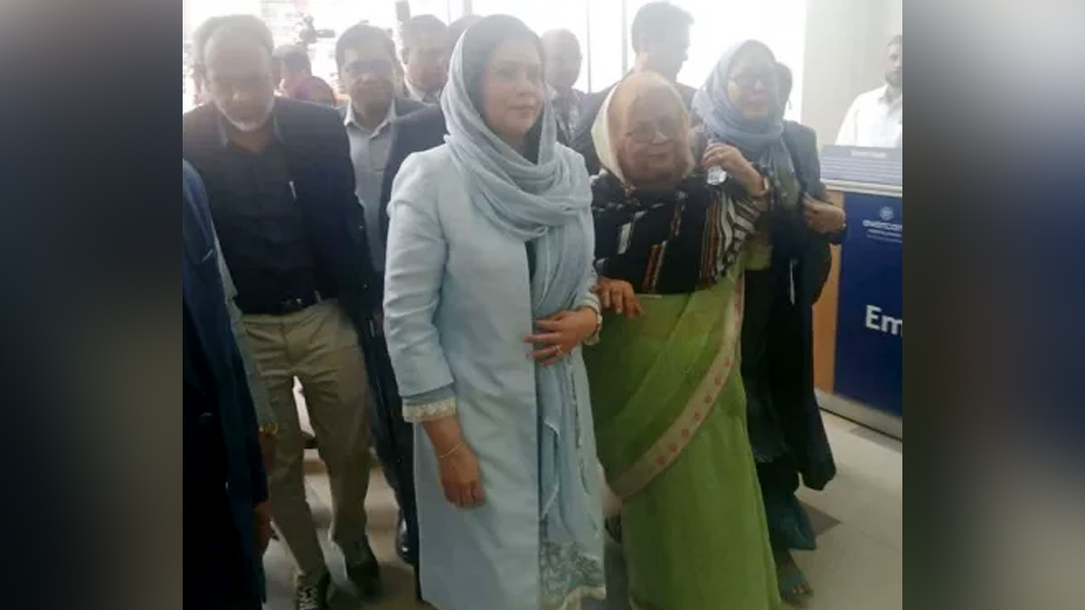 দেশে পৌঁছেই খালেদা জিয়াকে দেখতে এভারকেয়ারে জুবাইদা