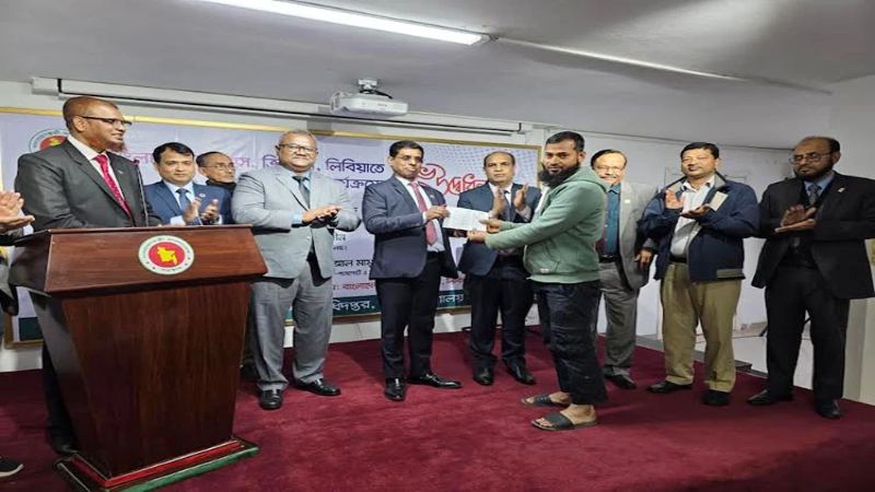 লিবিয়ায় বাংলাদেশ দূতাবাসে ই-পাসপোর্ট সেবা উদ্বোধন