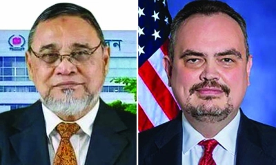 সিইসির সঙ্গে যুক্তরাষ্ট্রের রাষ্ট্রদূতের বৈঠক আজ