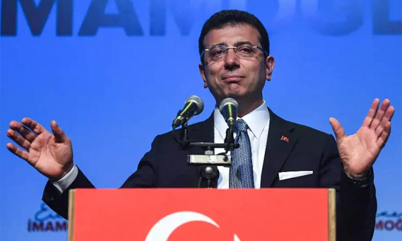 ইস্তাম্বুলের কারাবন্দি মেয়রকে প্রেসিডেন্ট প্রার্থী ঘোষণা এরদোয়ানবিরোধীদের