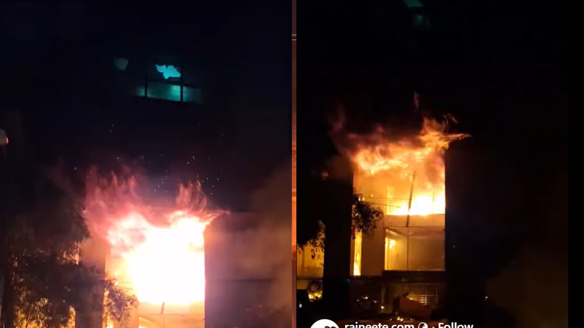 ডেইলি স্টারের আগুন নিয়ন্ত্রণে, ক্রেন দিয়ে সাংবাদিকদের উদ্ধার