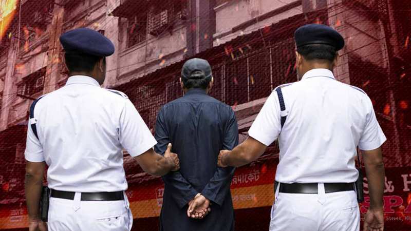 লকাতায় হোটেলে অগ্নিকাণ্ড: লিজহোল্ডার আবু জাফর গ্রেফতার