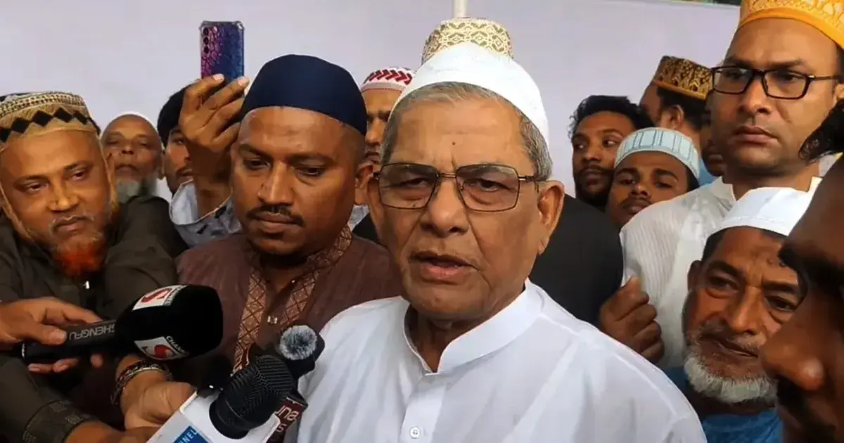 সবাইকে ভেদাভেদ ভুলে ঐক্যবদ্ধ হওয়ার আহ্বান মির্জা ফখরুলের