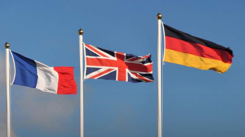 মধ্যপ্রাচ্যে ‘নিজেদের স্বার্থ রক্ষা’য় প্রস্তুত যুক্তরাজ্য-ফ্রান্স-জার্মানি
