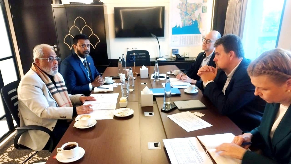 জি এম কাদেরের সঙ্গে ইইউ নির্বাচন পর্যবেক্ষণ মিশনের সাক্ষাৎ