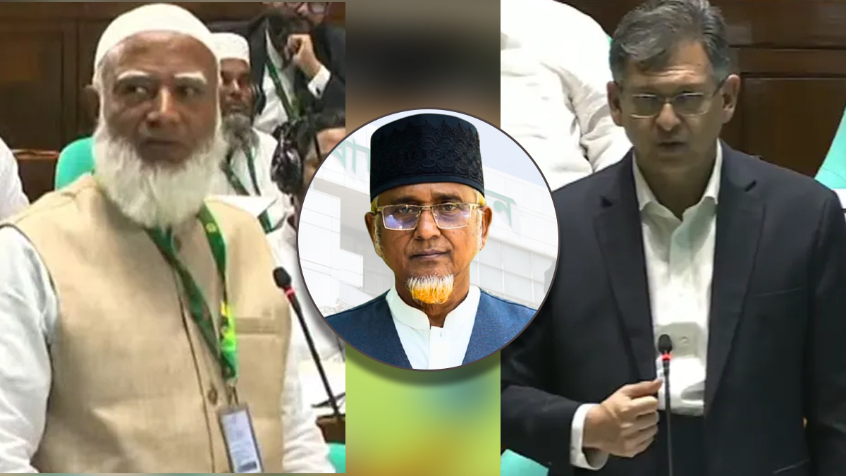 গাজী নজরুলকে নিয়ে বিরোধীদলীয় নেতা ও স্বরাষ্ট্রমন্ত্রীর ‘বাগ্‌যুদ্ধ’