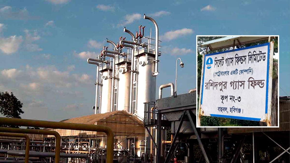 রশিদপুর কূপের আরও ৮ মিলিয়ন ঘনফুট গ্যাস জাতীয় গ্রিডে