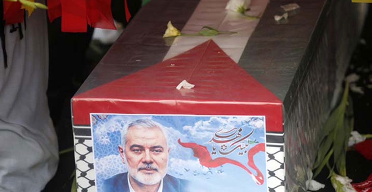 হামাসপ্রধান হানিয়াকে কাতারে দাফন করা হবে