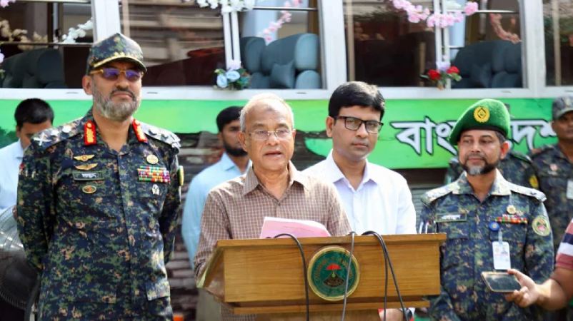 নির্বাচনে আনসারদের অবদান সবচেয়ে বেশি: স্বরাষ্ট্র উপদেষ্টা