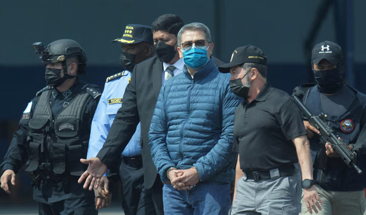 হন্ডুরাসের সাবেক প্রেসিডেন্টের ৪৫ বছরের জেল