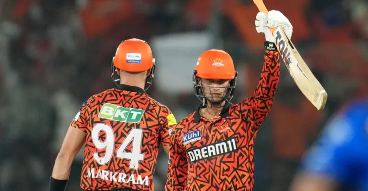 আইপিএলে সর্বোচ্চ রানের রেকর্ড হায়দরাবাদের