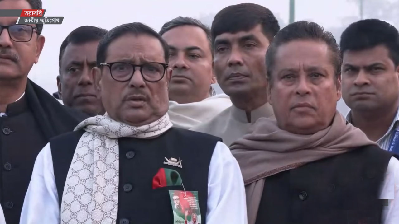 বাংলাদেশ শেখ হাসিনার নেতৃত্বে এগিয়ে যাচ্ছে: কাদের