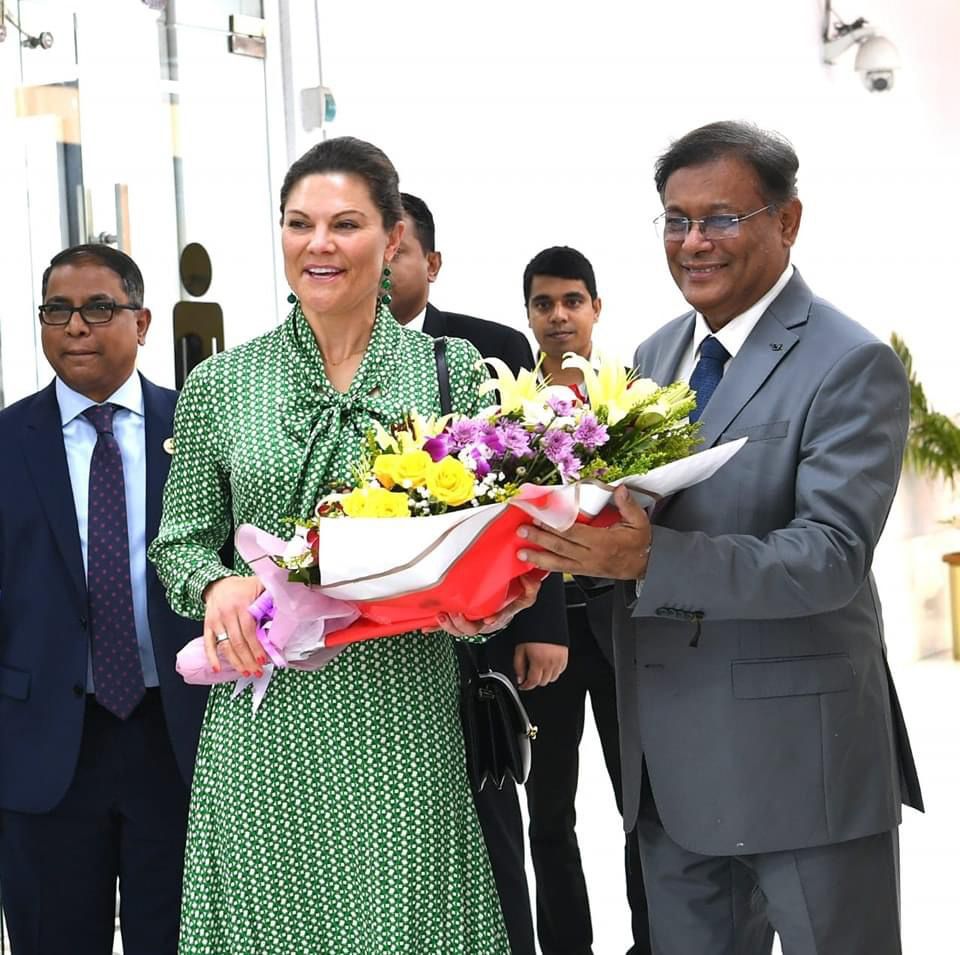 সুইডিশ রাজকুমারী ঢাকায়