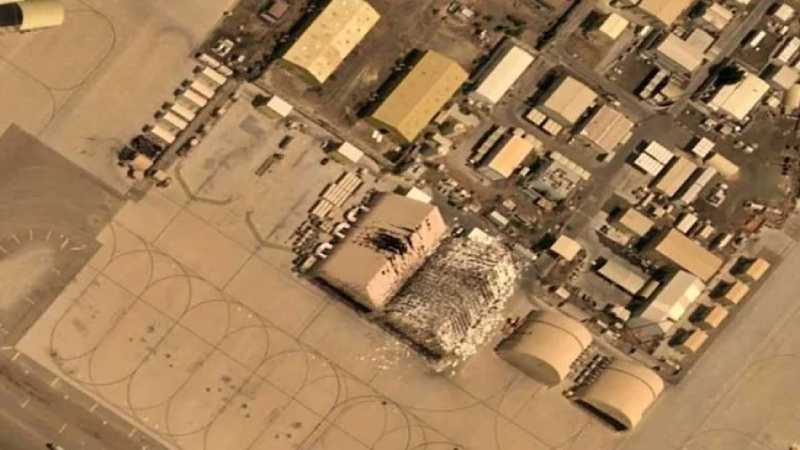 ইরানের হামলায় ধ্বংস আমেরিকার ১৩টি সামরিক ঘাঁটি