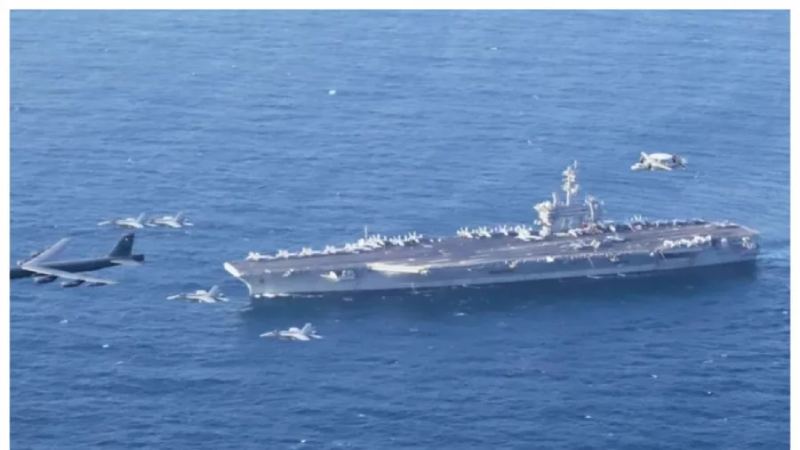 প্রস্তুত ইরান, মধ্যপ্রাচ্যের জলসীমায় অবস্থান নিল মার্কিন রণতরী