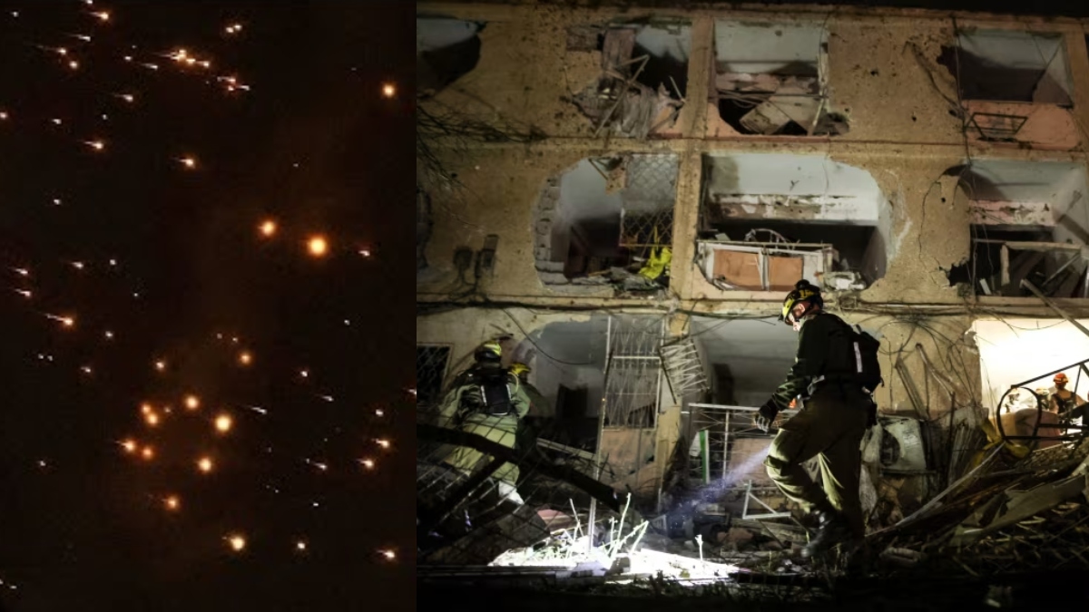 ইরানি ‘ক্লাস্টার বোমা’য় নাজেহাল ইসরায়েলি আয়রন ডোম